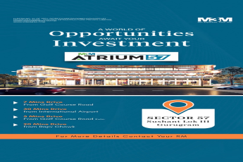 Faryapt Infrastructure's New Venture: M3M Atrium 57 - The Epitome of Luxury in Gurugram
