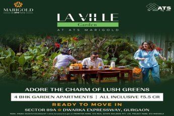 Experience Serene Luxury Living with ATS Marigold's La Ville Garden Apartments in Gurgaon