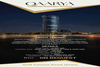 Discover Qaarya's Premium Offices on Golf Course Road || Secure Your Managed Office Space Today || Lease Opportunities Available in Gurugram