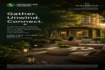 Discover Luxury Living at Cloverdale SPR by Signature Global || Unwind in Gurugram's Premier Community Spaces || Explore 3 & 4 BHK Residences in Sector 71