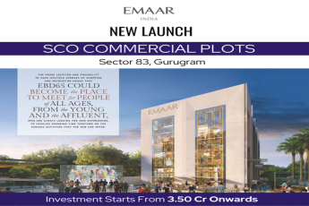 Emaar India's Exciting New Venture: SCO Commercial Plots in Sector 83, Gurugram