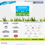 50% sold out before launch invest now at Pioneer Gardenia, Bangalore