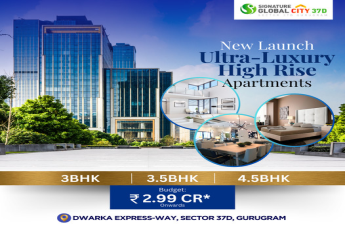Signature Global City 37D's Ultra-Luxury High Rise Apartments: Elevate Your Lifestyle in Gurugram