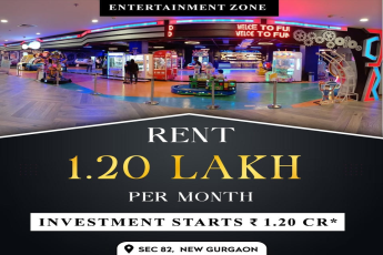 Prime Entertainment Zone for Rent in Sector 82, New Gurgaon - A Lucrative Investment Opportunity