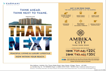 Special offer book apartment at Karnani Ambika City, Mumbai