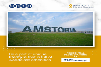Residential plots starting Rs 1.25 Lac per sqyd at BPTP Amstoria in Gurgaon