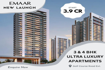Emaar's New Chapter in Luxury: Ultra Luxury Apartments Starting at ?3.9 CR on Golf Course Road Ext.