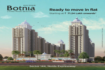 Ready to move in flas Rs 71.24 Lac at Gulshan Botnia in Sector 144, Noida