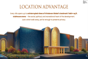 Discover Luxury Living at Vrindavan Global, The House of Abhinandan Lodha, Uninterrupted Views!