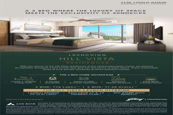 A 3 Bed where the luxury of space meets the exclusivity of sundecks at Godrej City The Highlands, Mumbai