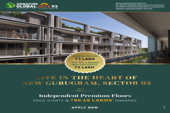 Perfect home and perfect location at Signature Global City 93, Gurgaon