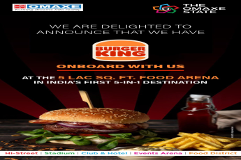 Join Burger King at Omaxe State Food Arena