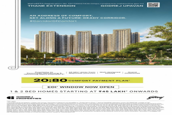 Explore Thane Extension Living with Godrej Upavan || Limited EOI Window Now Open! || 20:80 Payment Plan for Godrej Upavan