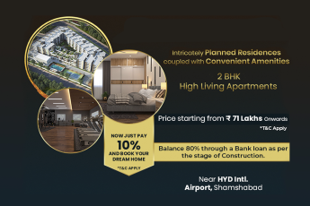 Intricately planned residences coupled with convenient amenities at Ramky Golden Circle, Hyderabad