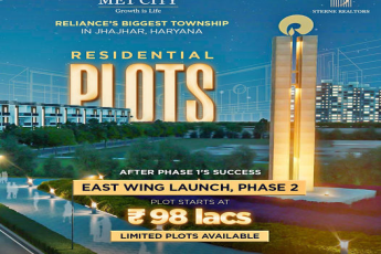 Reliance's Mel City: A Landmark Township Launches Residential Plots in Jhajjar, Haryana - East Wing Phase 2 Now Open