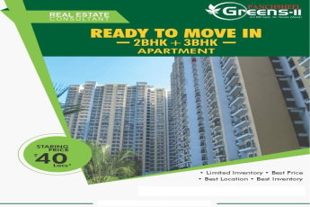 Ready to move 2 & 3 BHK apartments Rs 40 Lac at Panchsheel Greens 2, Greater Noida