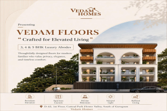 Explore Vedam Floors: Your Luxury Abode || Discover Elevated Living at Vedam Homes || 3, 4 & 5 BHK Luxury Abodes in Gurugram