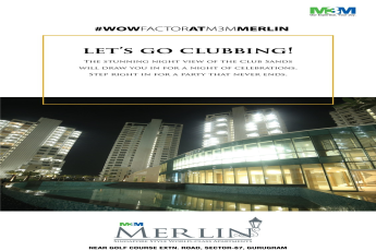 To the party that never ends, step into the stunning Club Sands at M3M Merlin