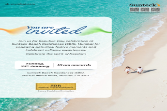 Discover Sunteck Beach Residences: Rare Beachfront Investment in Suruchi Beach Road, Mumbai - Jan 25th Event!