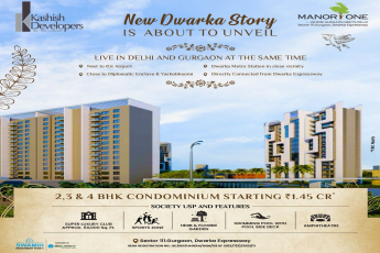 Kashish Developers Present Manor One: A Gurgaon-Delhi Residential Crossover in Sector 111