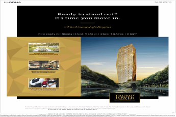 Lodha Trump Tower offers 0% GST in Mumbai