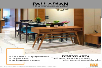 Book 3 & 4 BHK luxury apartments at R Sheladia Palladian, Ahmedabad