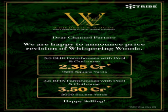 Discover Exclusive Luxury at Whispering Woods, Starting at 2.35Cr, Tribe Builders