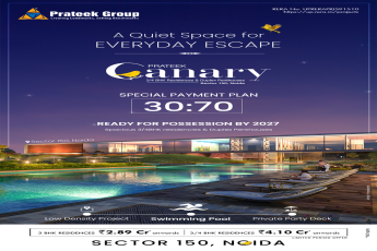 Explore Prateek Canary at Sector 150, Noida - Starting from ₹2.89 Cr