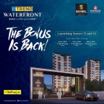 Launching towers T1 and T2 at Saheel ITrend Waterfront in Ravet, Pune