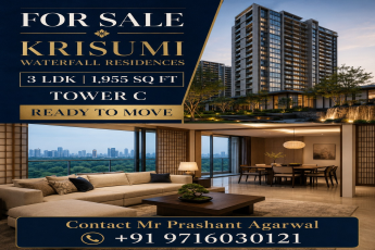 Explore Krisumi Waterfall Residences || Secure Your 3 LDK Home Today || Ready to Move in Tower C