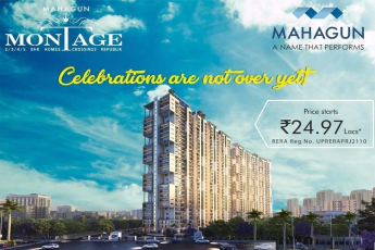 Celebrations are not over yet at Mahagun Montage in Ghaziabad