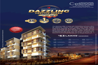 Just pay 1% on bookings at Mahaveer Celesse in Bangalore