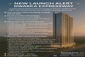 Discover Luxury Living at Dwarka Expressway, Starting 4.0 Crs