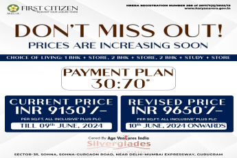 Don't Miss Out on Exclusive Offers at First Citizen Melia in Sector-35, Sohna by Silverglades