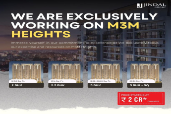 Jindal Group's Pioneering M3M Heights: A New Era of Luxury Living in the Heart of the City