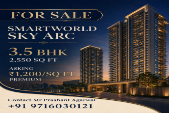 Exclusive 3.5 BHK at Smartworld Sky Arc || Luxury Living at Smartworld Sky Arc || Secure Your Home at Smartworld Sky Arc