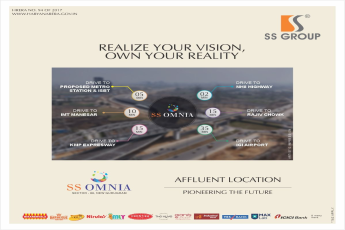 Discover Affluent Living at SS Omnia in Sector-86, New Gurugram