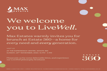 Join Us for an Exclusive Brunch at Estate 360 with Max Estates, Experience LiveWell Lifestyle