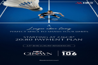 Discover Premium Living at MRG Crown || Exclusive 20:80 Payment Plan || Luxury Homes Starting at 2.16 Cr