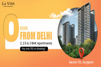 Pay only 10% on booking at Tata La Vida in Sector 113, Gurgaon