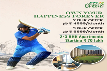 Book 2 and 3 BHK apartments price starting Rs 70 Lac at Eldeco Live By The Greens in Noida