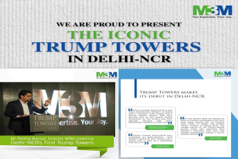 M3M and Tribeca Developers unveils the iconic Trump Towers in Delhi NCR