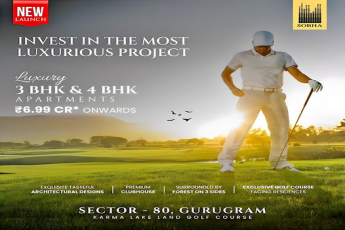 Sobha's Latest Marvel in Sector 80, Gurugram: Karma Lake Land Golf Course Residences
