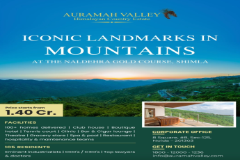 Auramah Valley: A New Era of Mountain Living at Naldehra Gold Course, Shimla