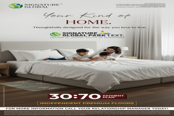 Explore Our 30:70 Payment Plan at Signature Global Park 1 Ext. || Your Perfect Home Awaits at Sector 36, Sohna || Discover Independent Premium Floors with Flexible Payment Options