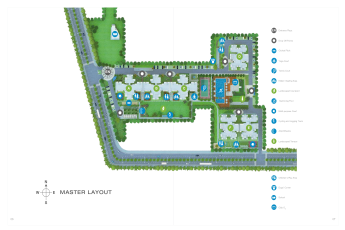 Master layout plan at Godrej Aria in Sector 79, Gurgaon