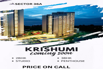 Krisumi's Upcoming Residential Marvel in Sector 36A: An Abode of Dreams