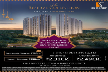 SS Group Introduces The Reserve Collection: Celebrate Navratri with Premium Living in Sector 83, New Gurugram