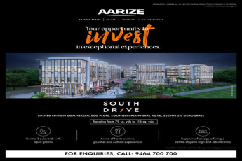 AARIZE South Drive: A New Commercial Epicenter in Sector 69, Gurugram