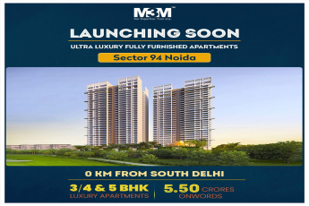 Launching soon at M3M Projects in Sector 94, Noida